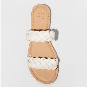 Lucy Braided Slide Sandals